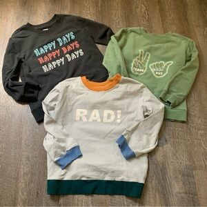 Dot dot smile lot bundle boys winter sweatshirts size 7